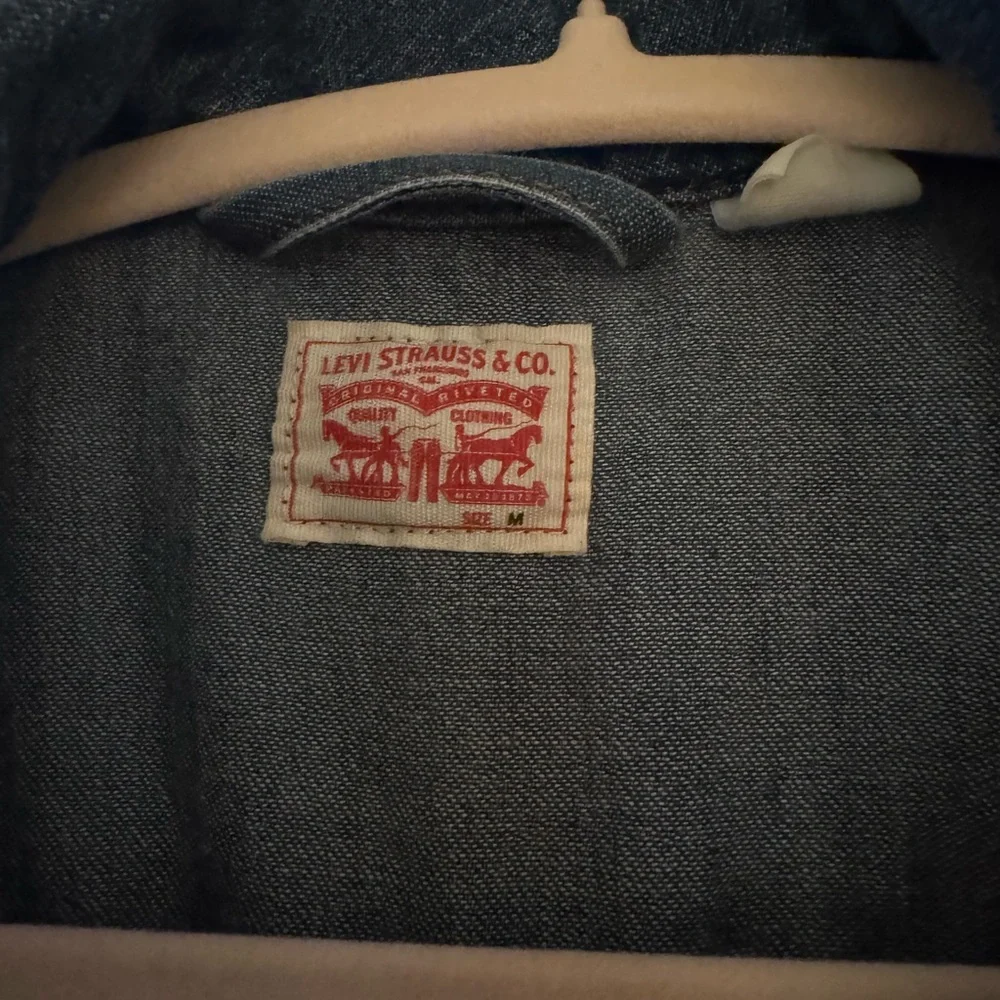 Levis Blue Denim Jumpsuit - Picture 2 of 5